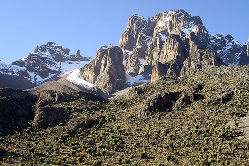 mt kenya climbing